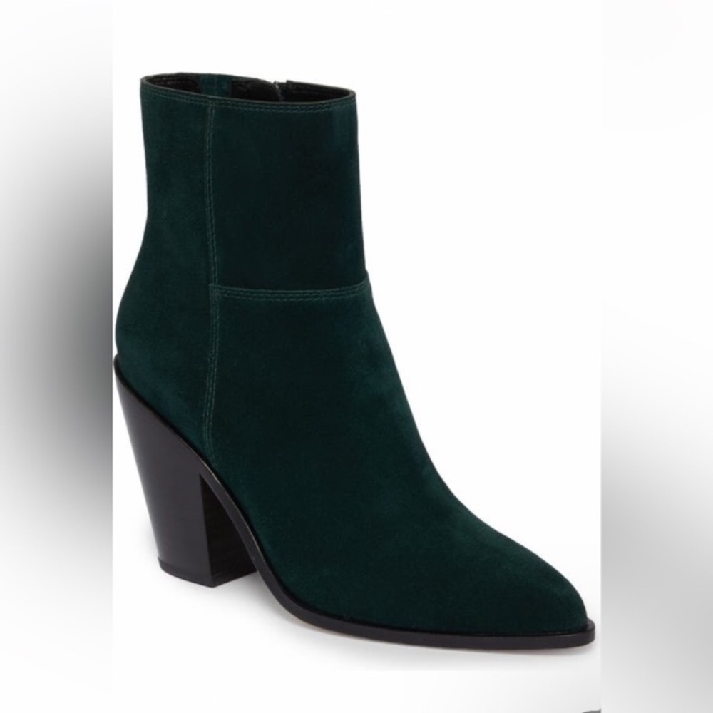 Teal Suede Presley Bootie | PAIGE